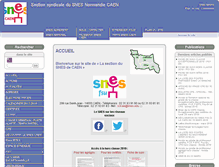 Tablet Screenshot of caen.snes.edu